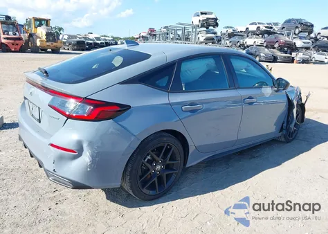 2024 Honda Civic Sport из США, поврежденный, VIN 19XFL2H81RE031138